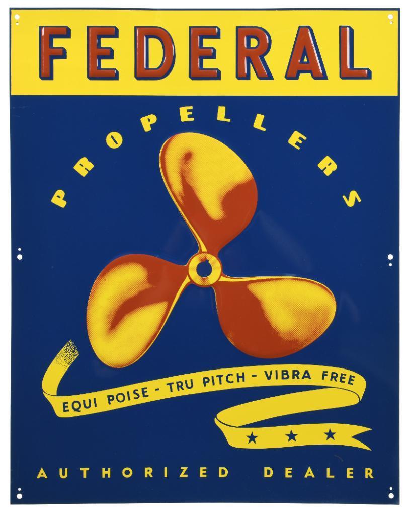 Federal Propellers Sign