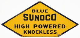 Blue Sunoco Gas Pump Pricer Sign