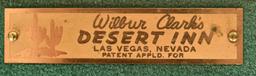 Miniature Roulette Table From Wilbur Clark?s Desert Inn