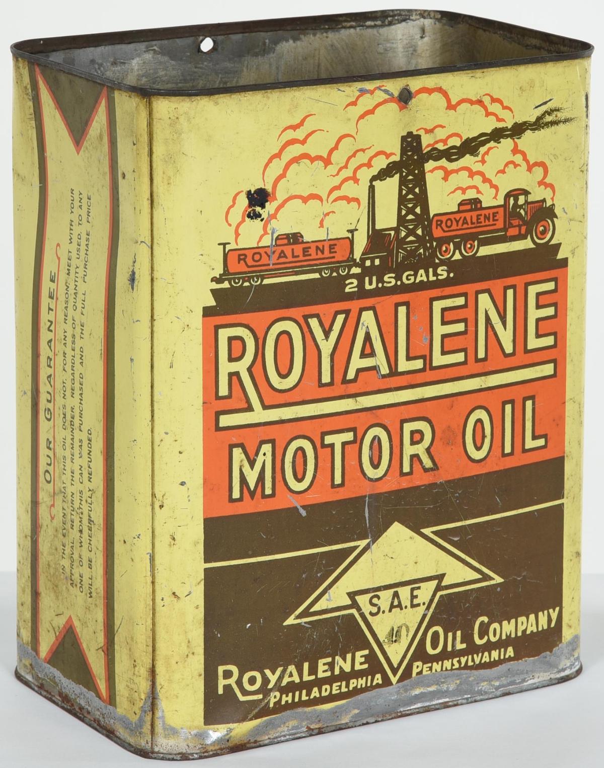 Royalene Motor oil 2 Gallon Can