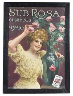 Sub=Rosa Cigarros w/Lady & Roses Print