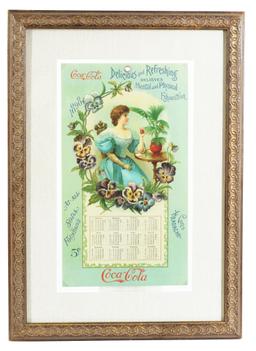 Reproduction 1898 Coca-Cola Calendar