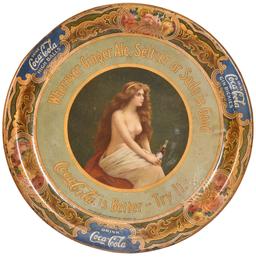 1908 Coca-Cola "Topless" Tray