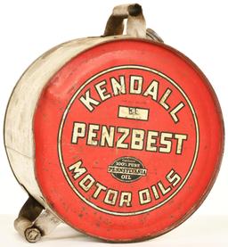 Kendall Penzbest Motor Oil Five Gallon Rocker Can