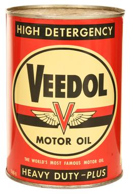 Veedol High Detergency Motor Oil 1 Quart Can