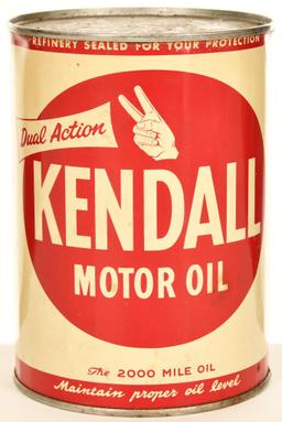 Kendall Dual Action Motor Oil 1 Quart Can