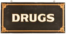 Drugs Metal Sign