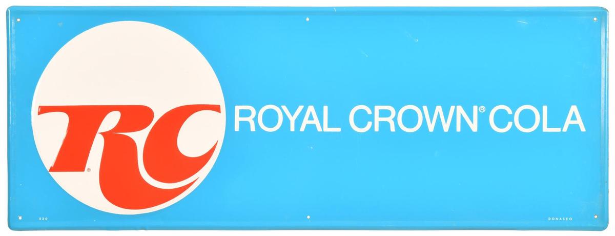 Rc Royal Crown Cola Metal Sign