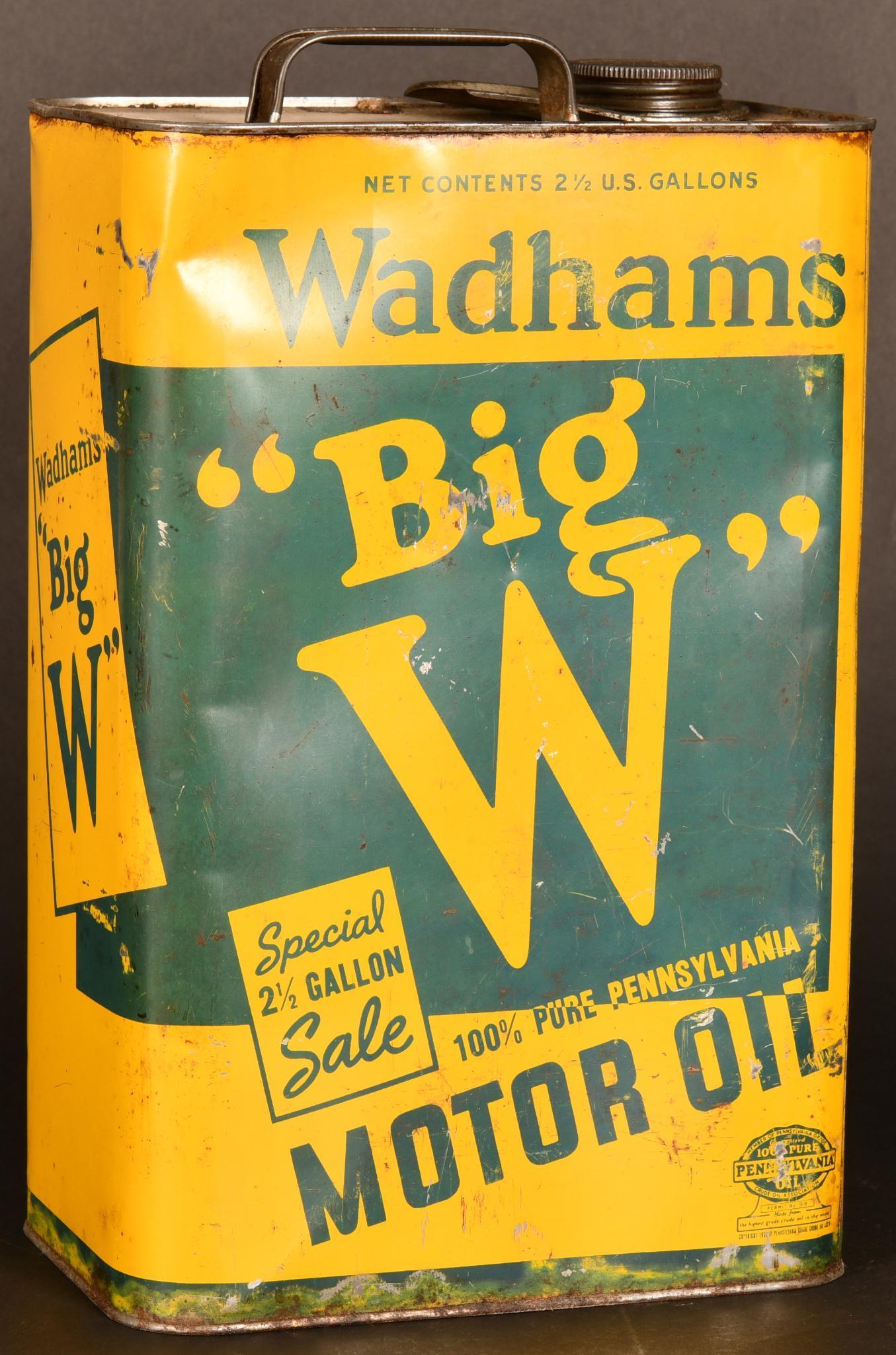 Wadhams 2 1/2 Gallon Can