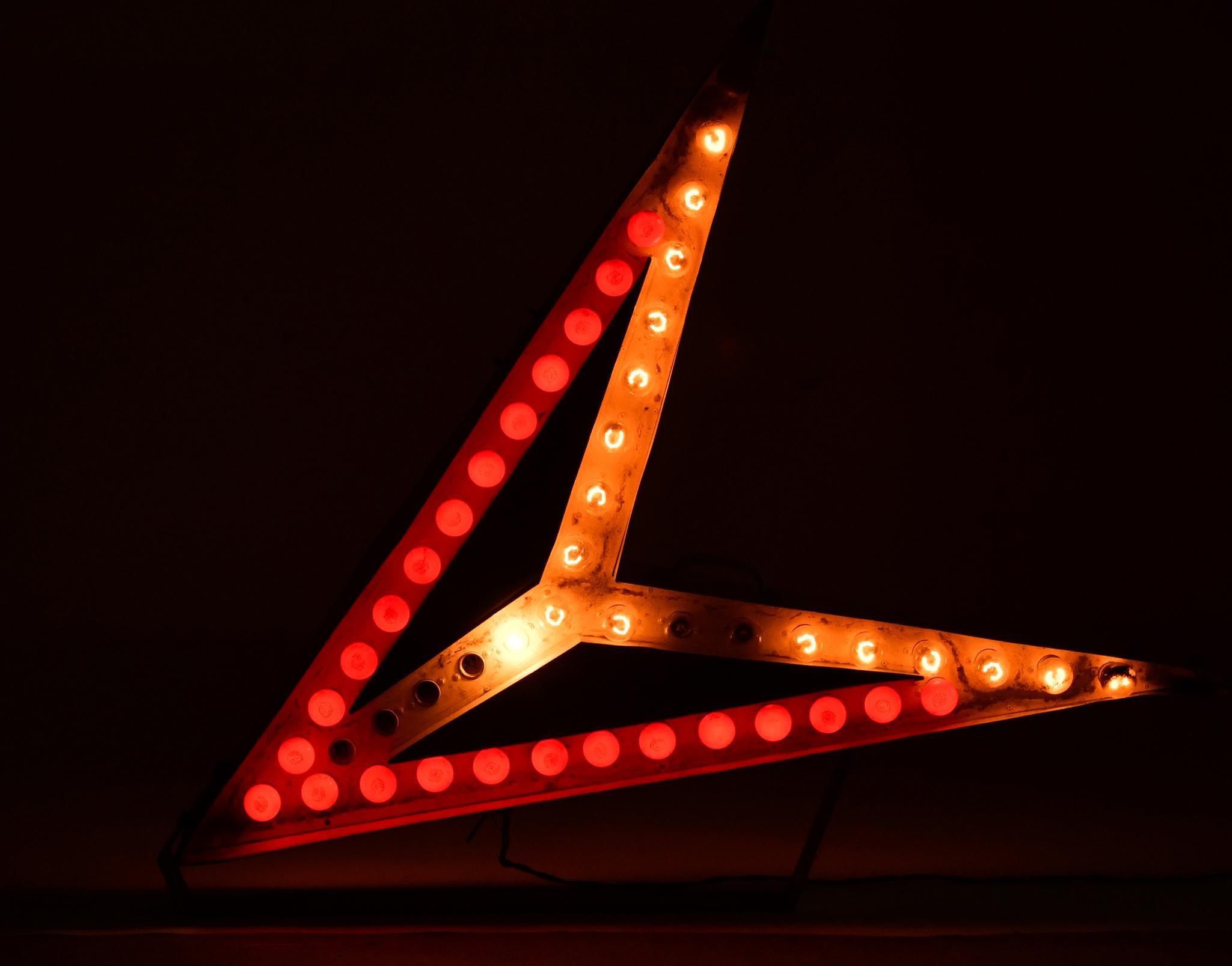 Patco Lighted Arrow Sign