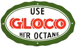 Use Gloco Hi'r Octane Gas Pump Plate