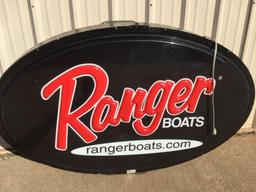 Vintage rangerboat lightup sign