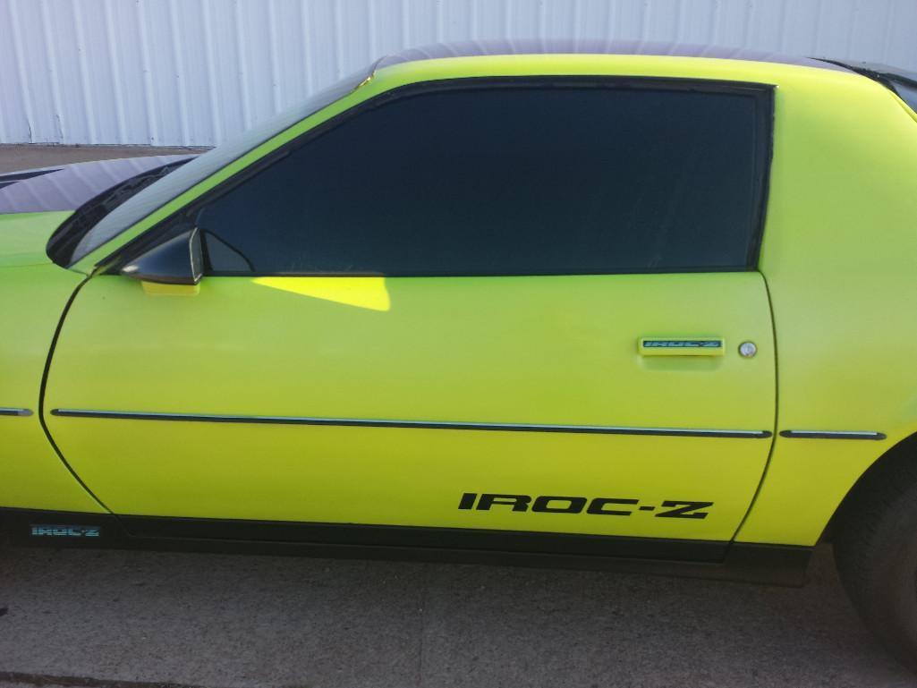 1982 Chevy Camaro IROC Z clone