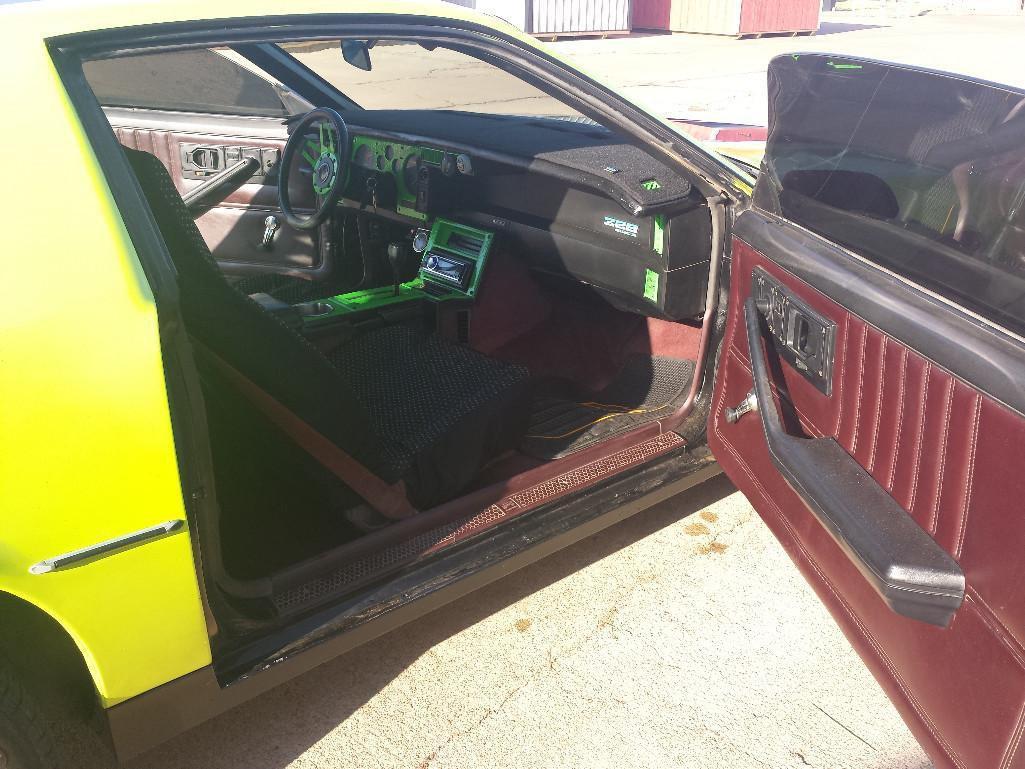 1982 Chevy Camaro IROC Z clone