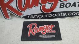 2 Ranger Boats signs