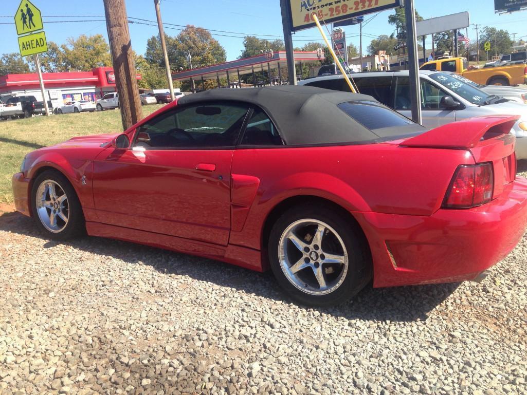 1999 Ford Cobra Mustang Convertible