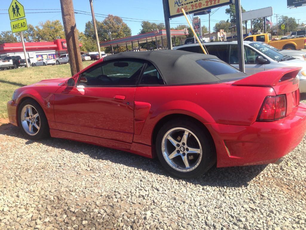 1999 Ford SVT Mustang Convertible