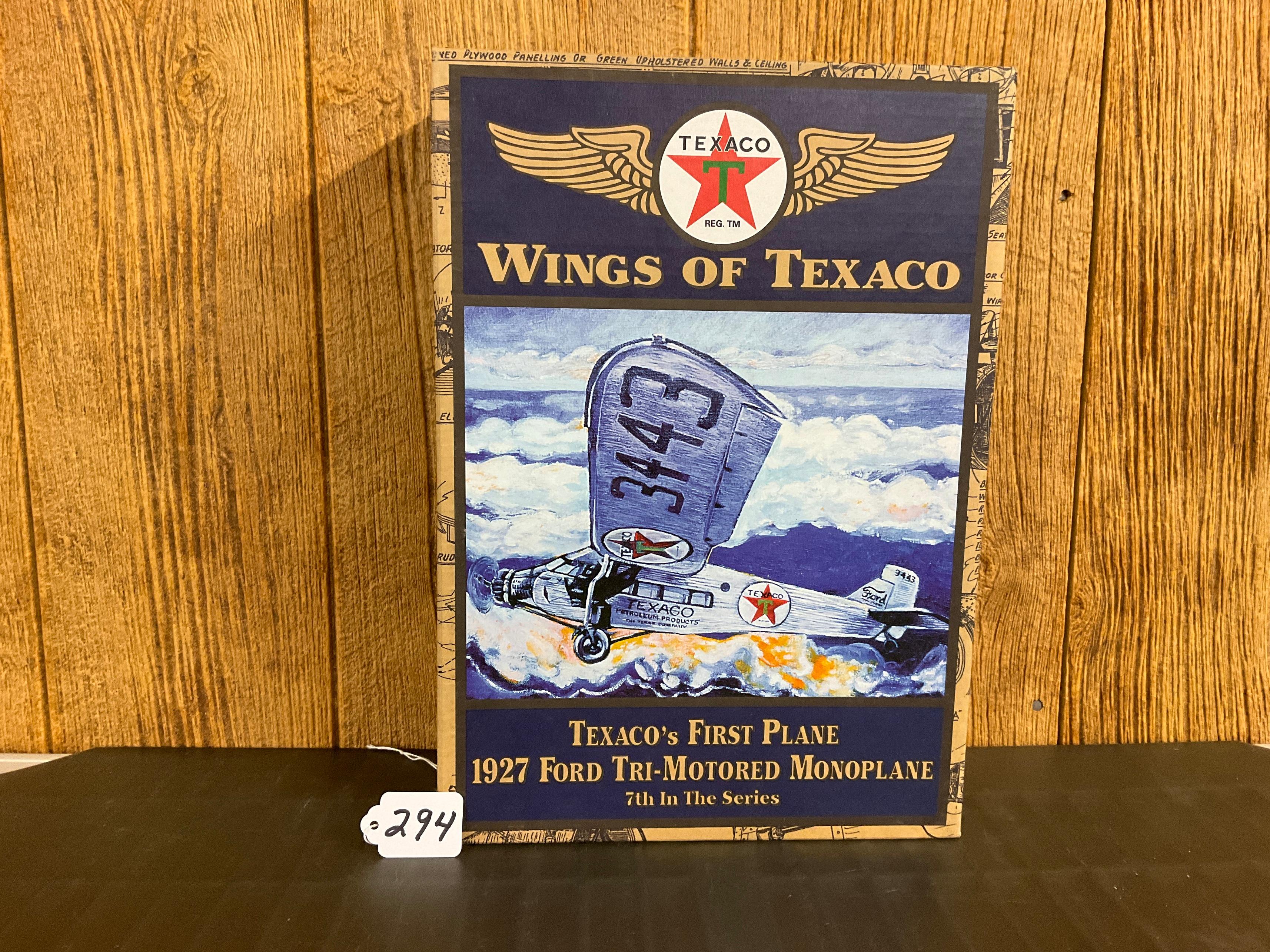 Texaco 1st 1927 Ford Tri-Motored Monoplane