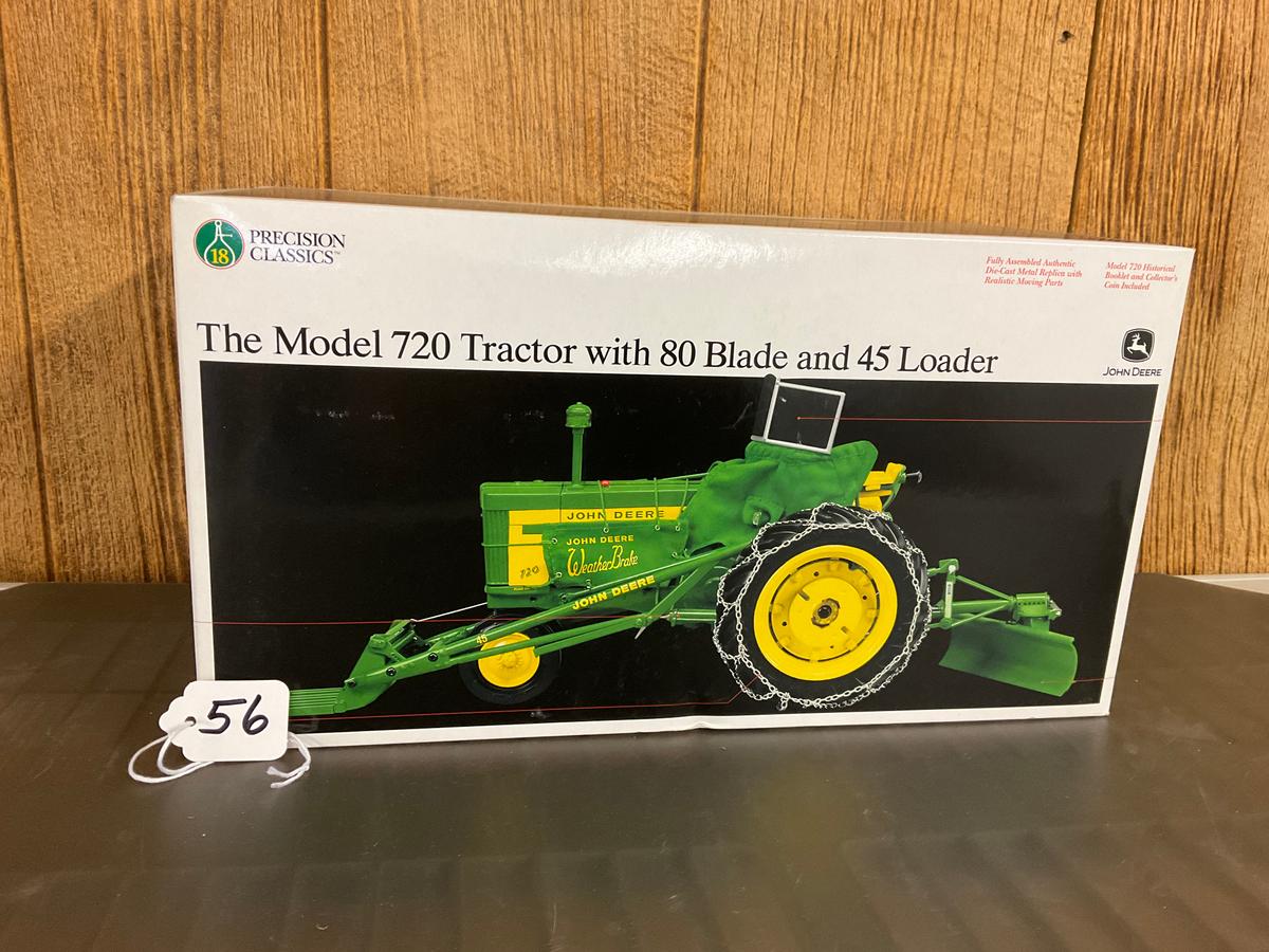 JD 720 w/80 Blade & 45 Loader Precision #18