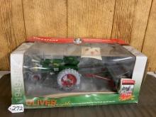 Oliver Row Crop 66 w/Case DF Grain Drill Firestone Wheels of Time - 487/350