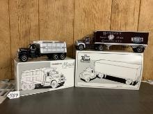 1960 Mack Model B-61 Dump Truck; Tractor Trailer X 2 - First Gear