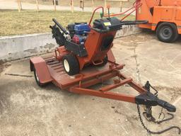 Ditch Witch 1030H Trencher on Trailer