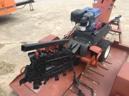 Ditch Witch 1030H Trencher on Trailer