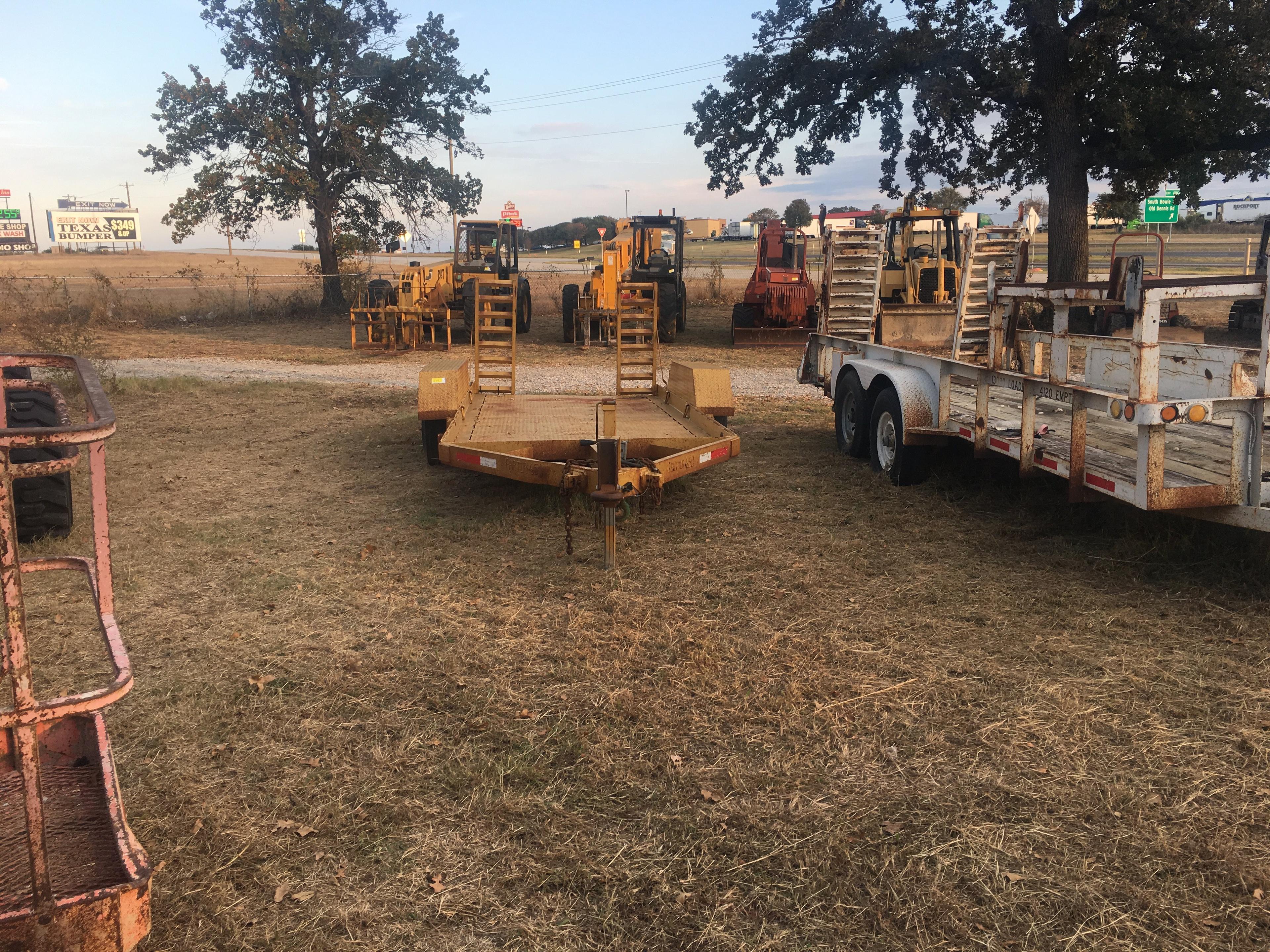 1988 JFW T/A Tagalong Equipment Trailer