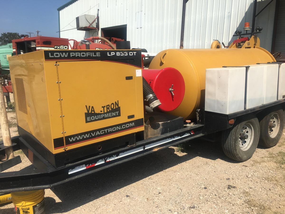 2014 Vactron LP833 DT Hydro Vac Trailer