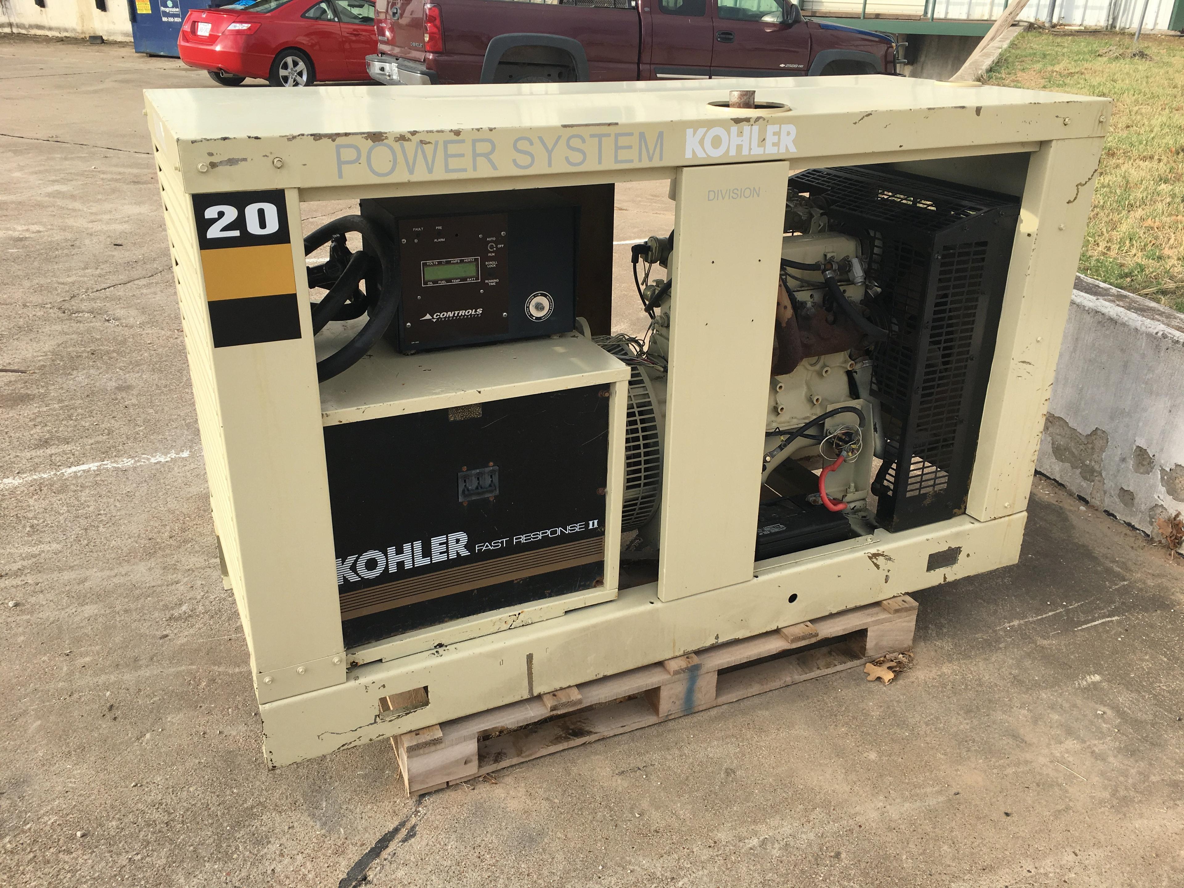 Kohler 20kw Propane Generator