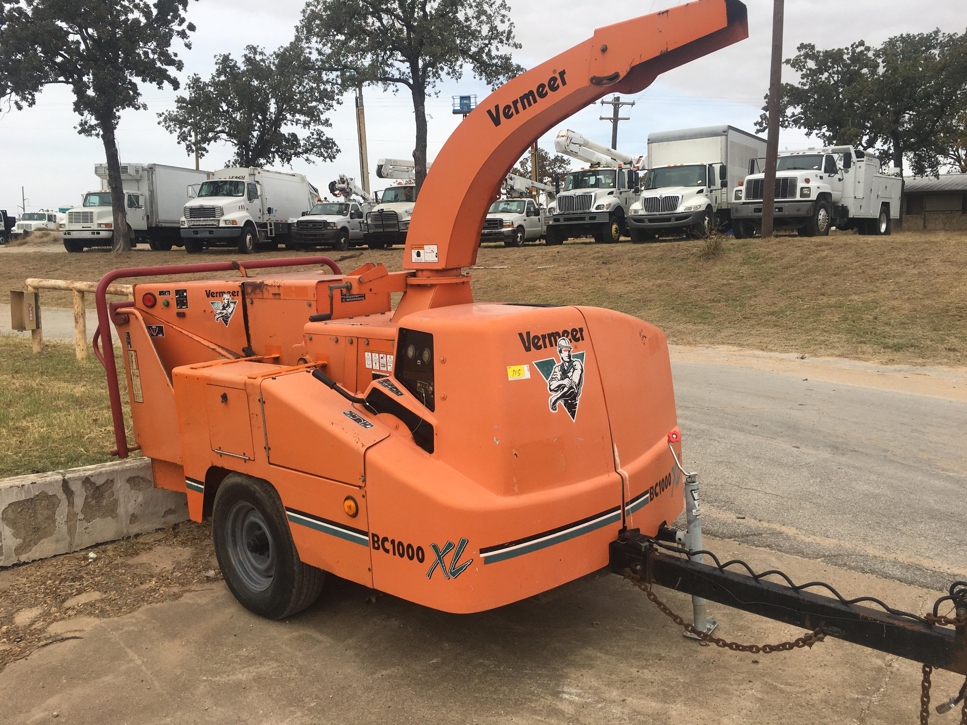 Vermeer BC1000xl Portable Chipper