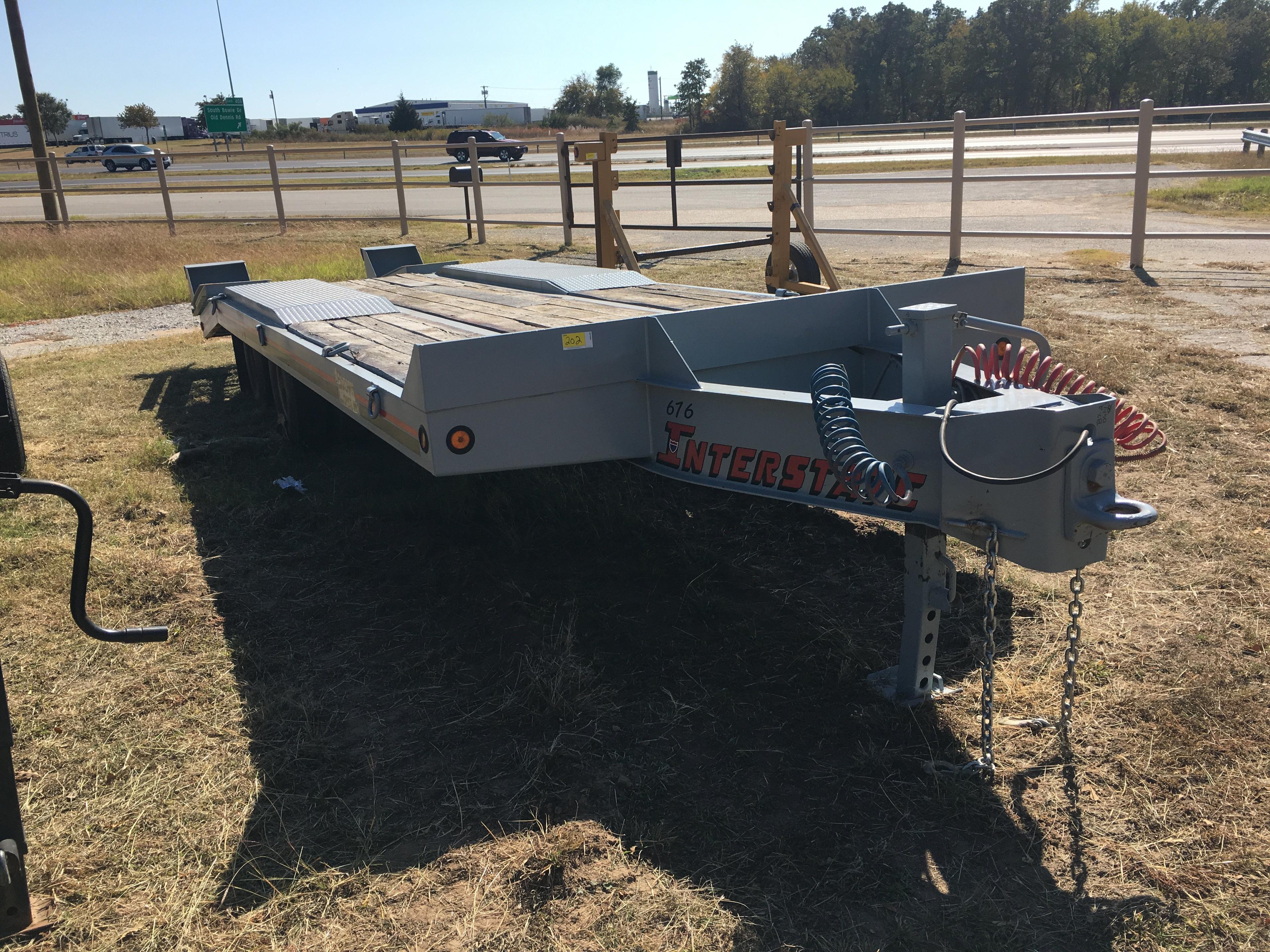 1999 Interstate 24' Equipment Trailer