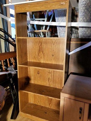 Bookshelf and small wall shelf unit