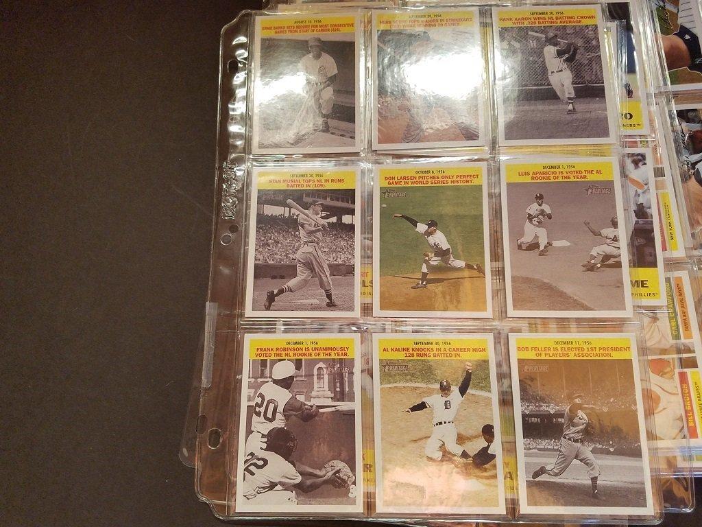2005 Topps Baseball Card Collection in Protective Sheets