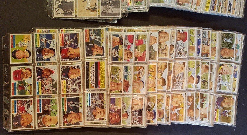 2005 Topps Baseball Card Collection in Protective Sheets