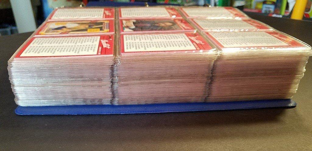 1990 Donruss Baseball Card Collection in Protective Sheets - in 3" three ring binder