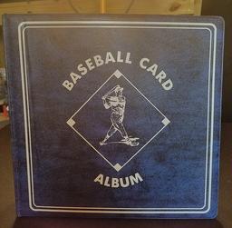 Upper Deck 1989 Baseball Card Collection in Protective Sheets - in 3" three ring binder