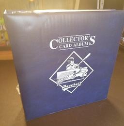 1991 Leaf Baseball Card Collection in Protective Sheets - in 3" three ring binder