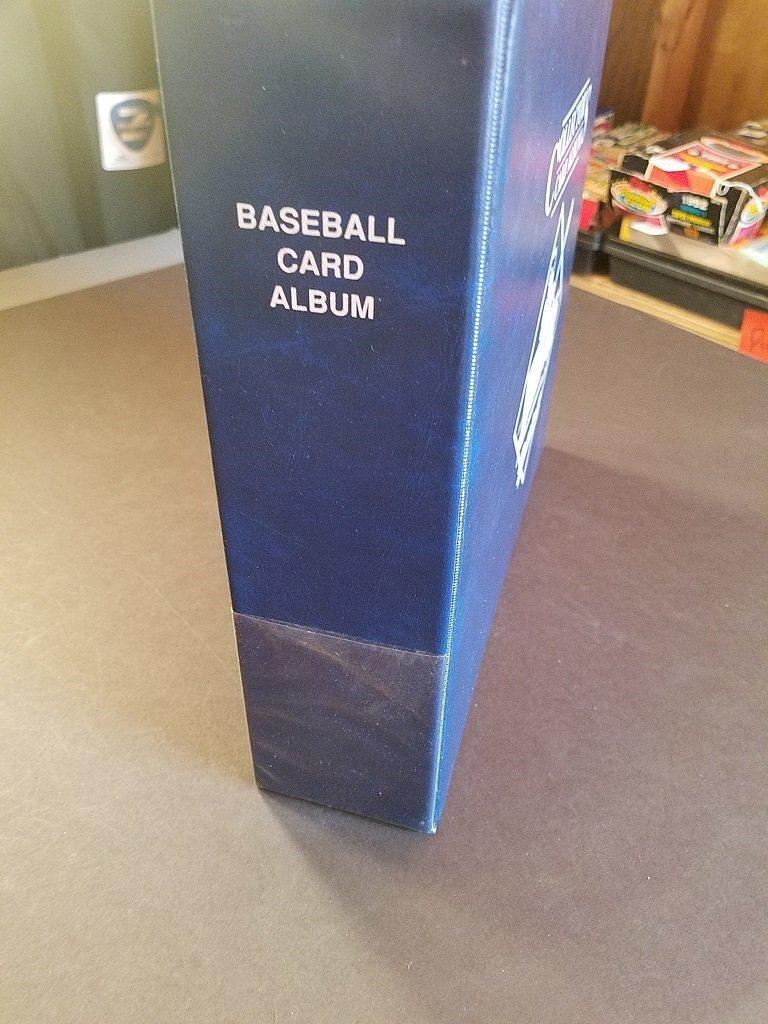 1991 Fleer Baseball Card Collection in Protective Sheets - in 3" three ring binder