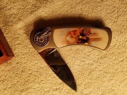 Commemorative 911 Fire Department Knife