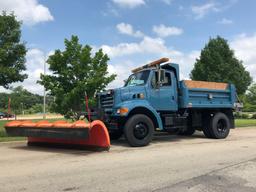 1998 Ford Sterling Dump Truck W/ Plow and Salter