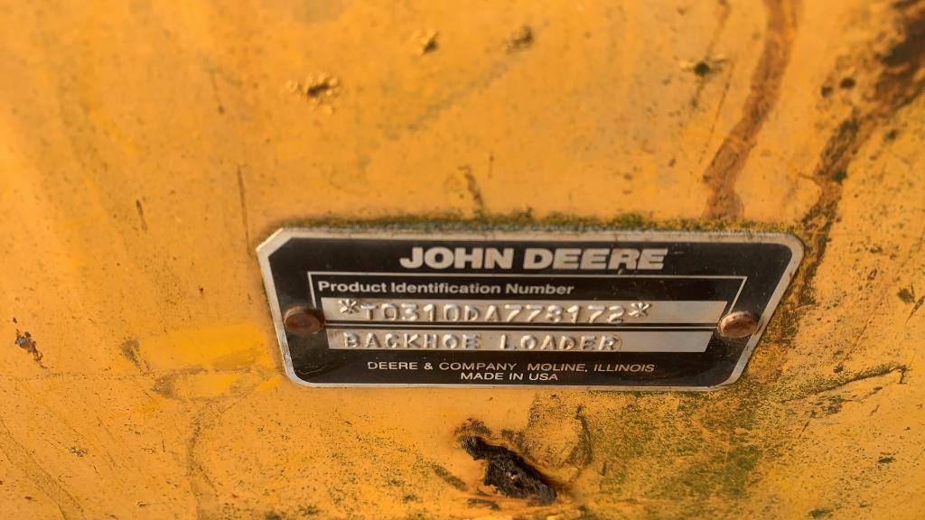 John Deere 310D
