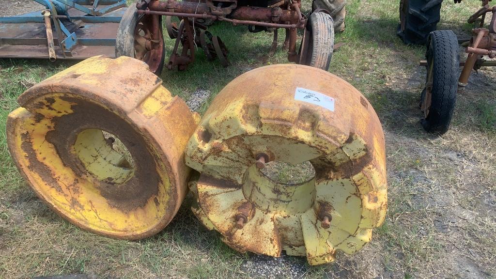 John Deere inner wheel weights