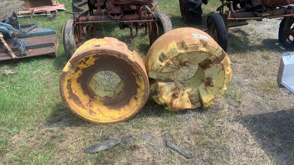 John Deere inner wheel weights