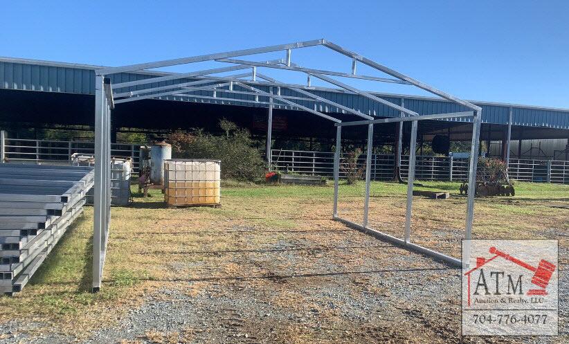 Galvanized Steel Building Frames 21' x 20'