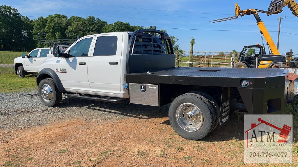 2014 Dodge RAM 4500 Flatbed 4X4