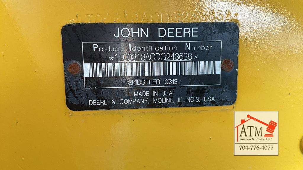 John Deere 313 Loader