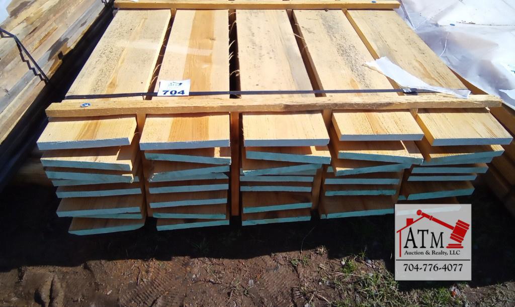 (40) 1x10x10' Rough Cut Pine Lumber