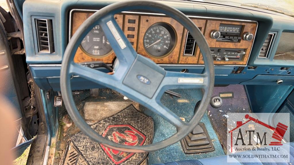 1984 Ford Ranger (Non-Running)