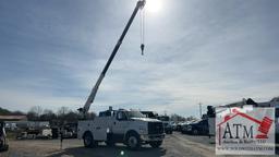 2017 Ford F-750 Crane Truck (Salvaged Title)